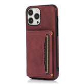 Three-fold Leather Phone Case with Card Slot & Wallet & Holder, For iPhone 13 Pro Max, For iPhone 13 Pro, For iPhone 13, For iPhone 13 mini